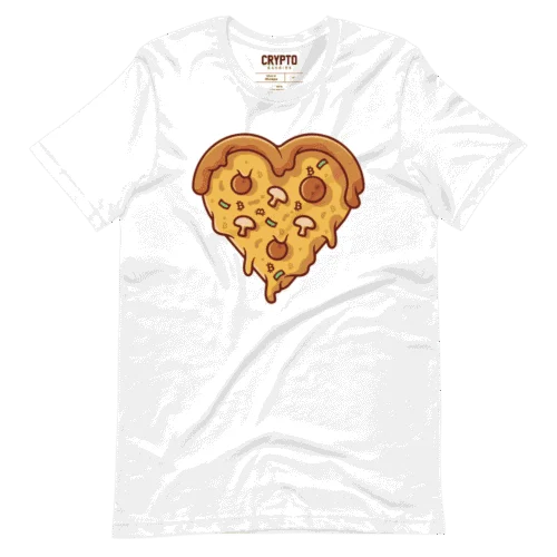 Bitcoin Pizza Slice T-Shirt