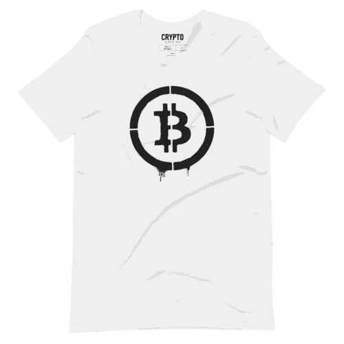 Bitcoin Stencil T-Shirt