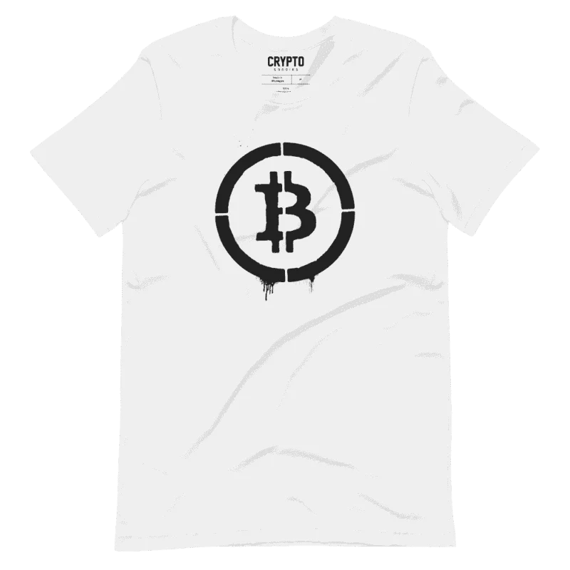 Bitcoin Stencil T-Shirt