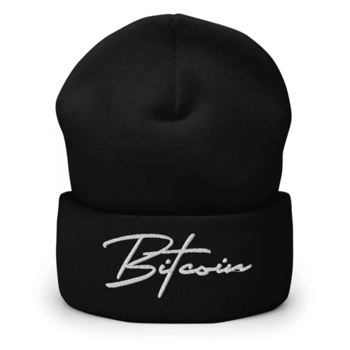 Bitcoin x Rare Cuffed Beanie