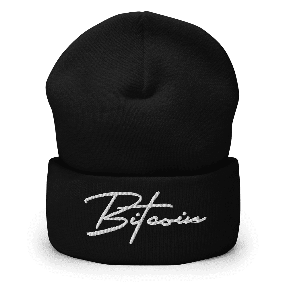 Bitcoin x Rare Cuffed Beanie