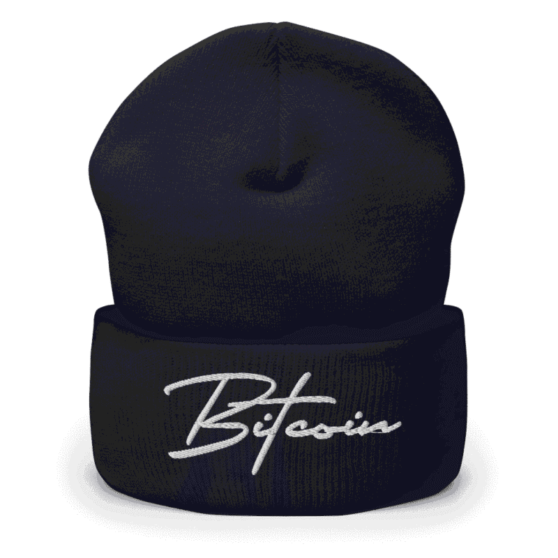 Bitcoin x Rare Cuffed Beanie