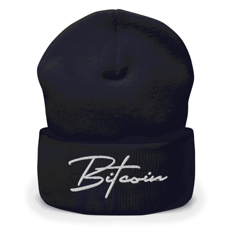 Bitcoin x Rare Cuffed Beanie