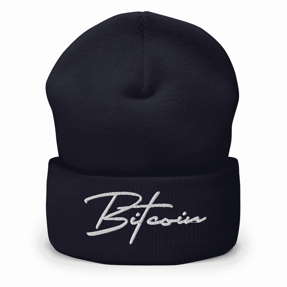 Bitcoin x Rare Cuffed Beanie