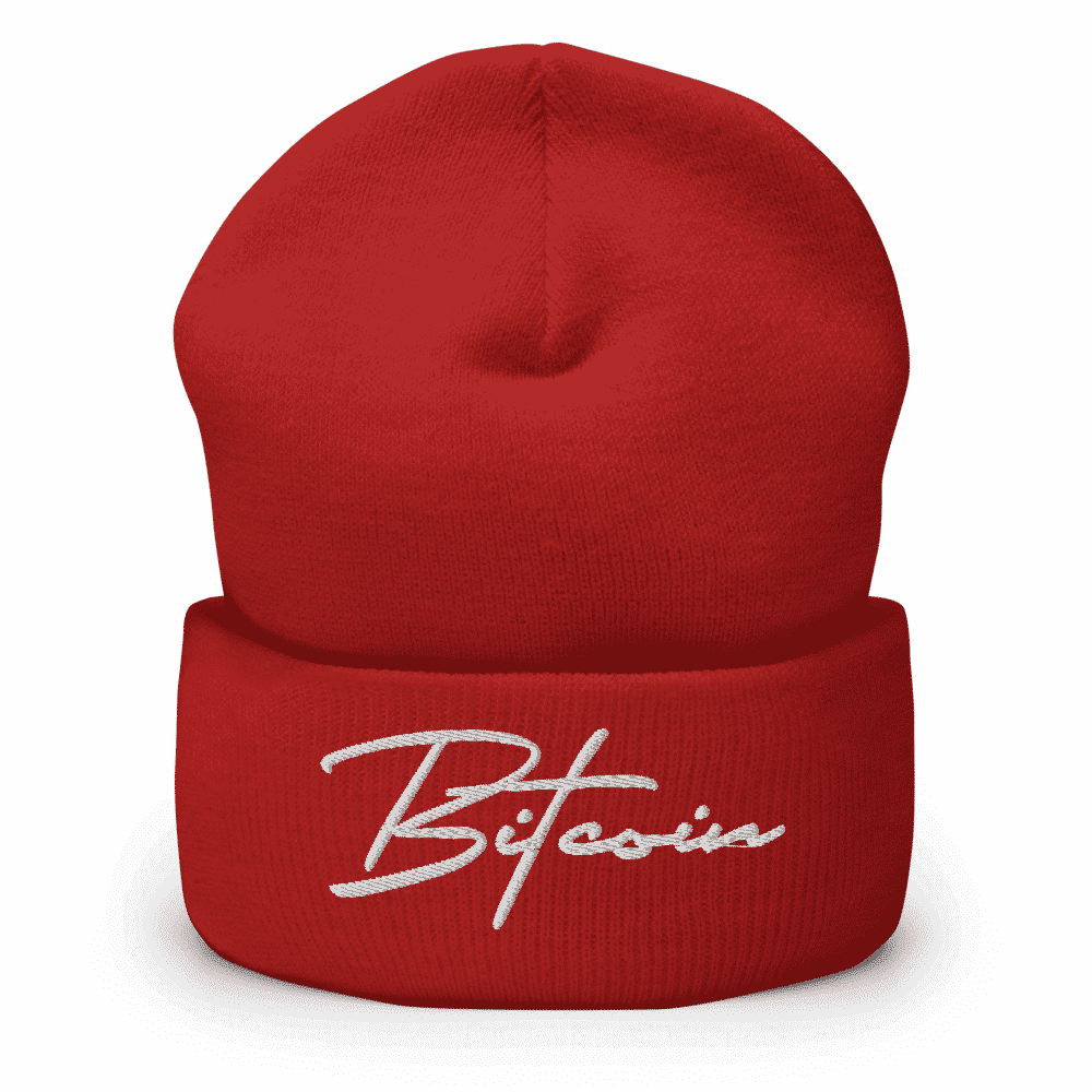 Bitcoin x Rare Cuffed Beanie