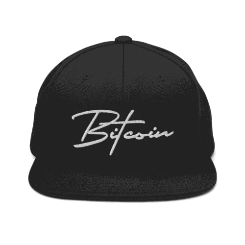 Bitcoin x Rare Snapback Hat