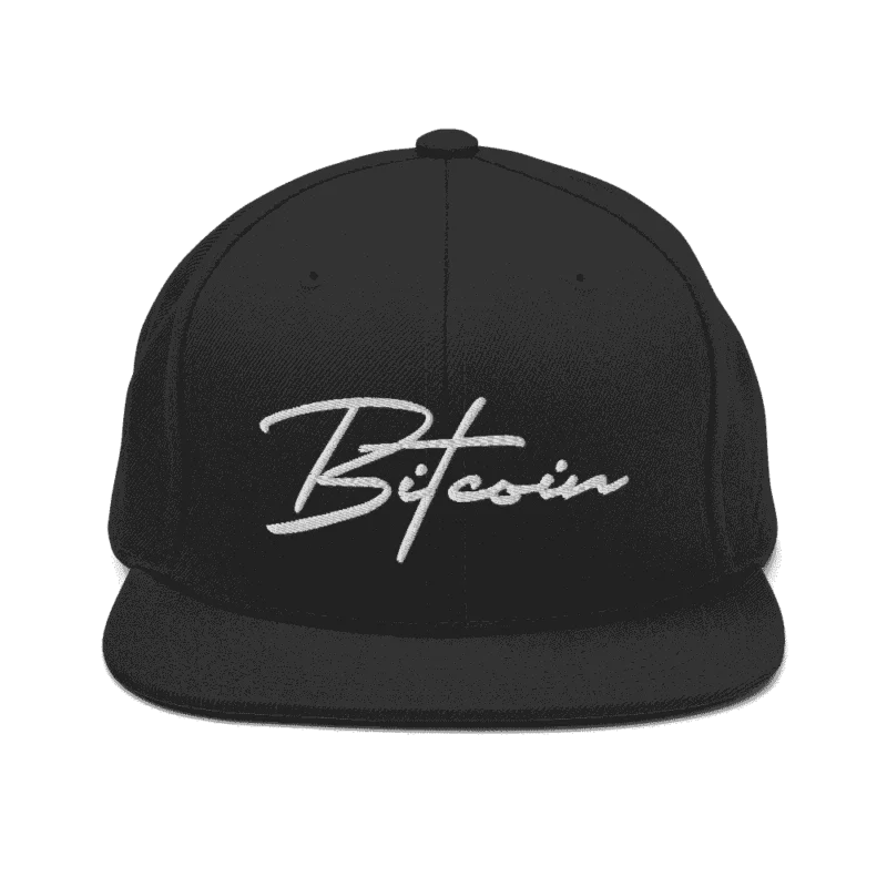 Bitcoin x Rare Snapback Hat