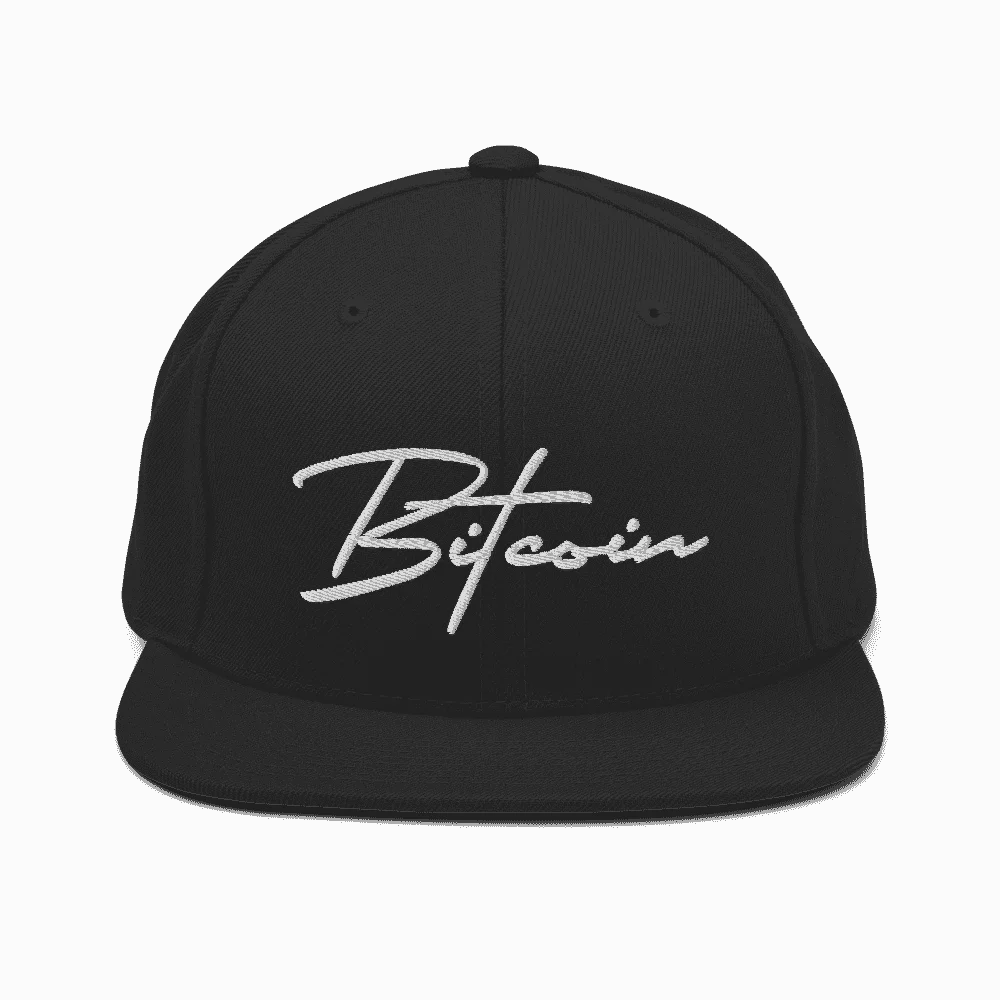 Bitcoin x Rare Snapback Hat - Image 2