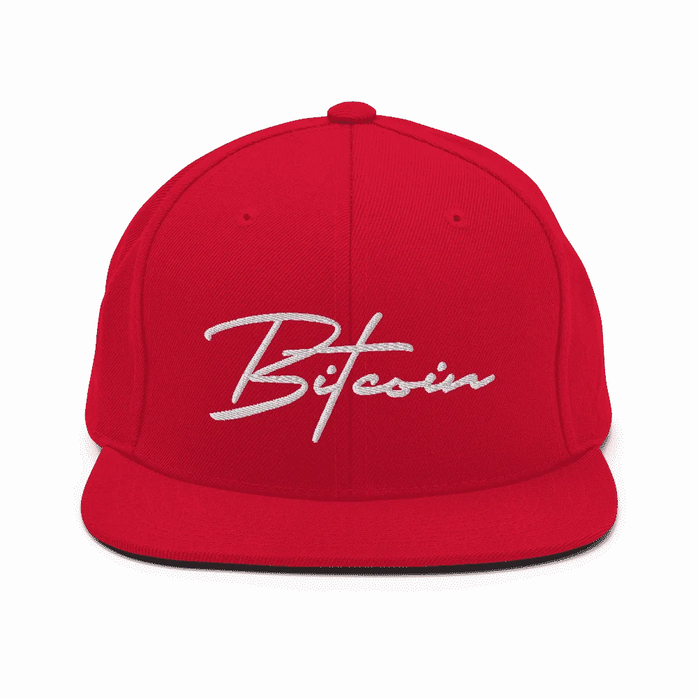 Bitcoin x Rare Snapback Hat - Image 4