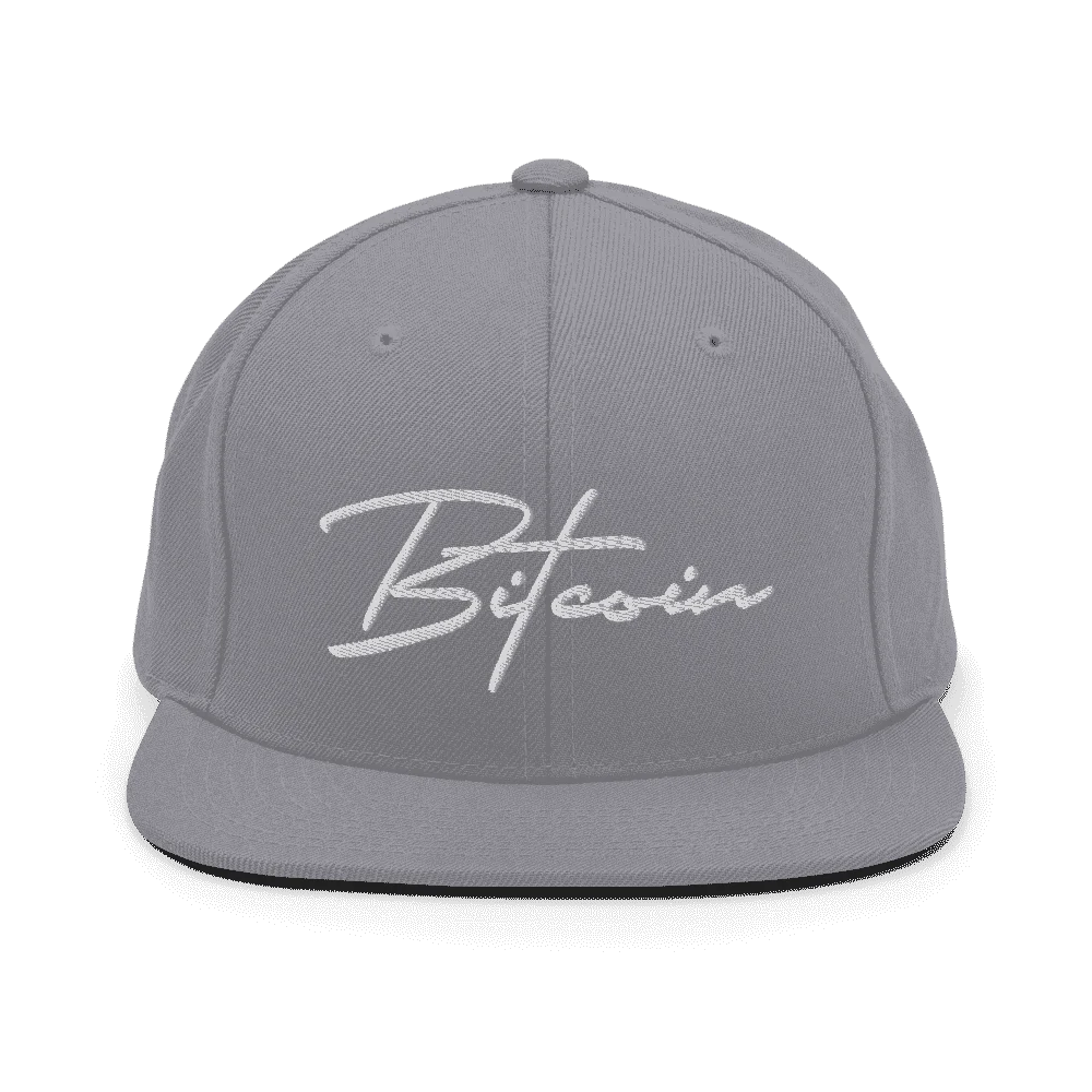 Bitcoin x Rare Snapback Hat - Image 5