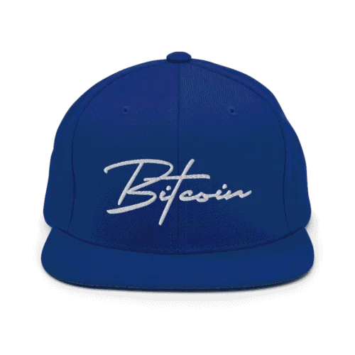 Bitcoin x Rare Snapback Hat