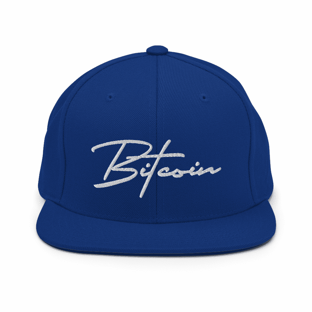 Bitcoin x Rare Snapback Hat