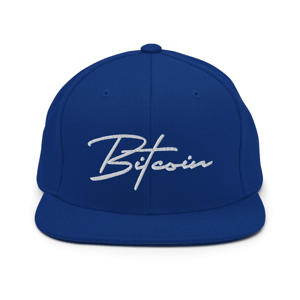 Bitcoin x Rare Snapback Hat