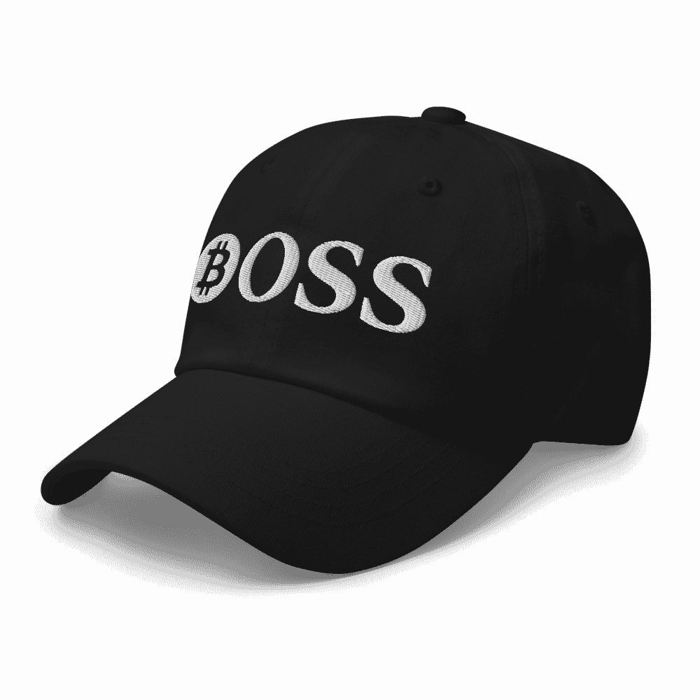 Boss x Bitcoin Baseball Cap