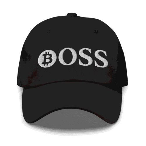 Boss x Bitcoin Baseball Cap