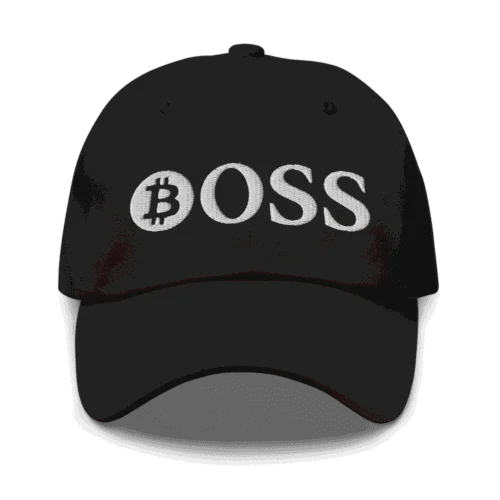 Boss x Bitcoin Baseball Cap