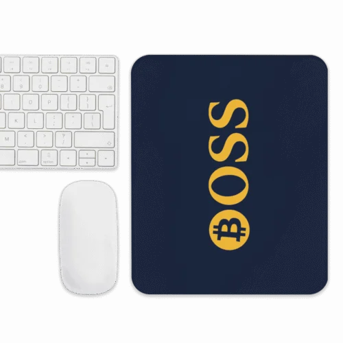 BOSS x Bitcoin Mouse Pad