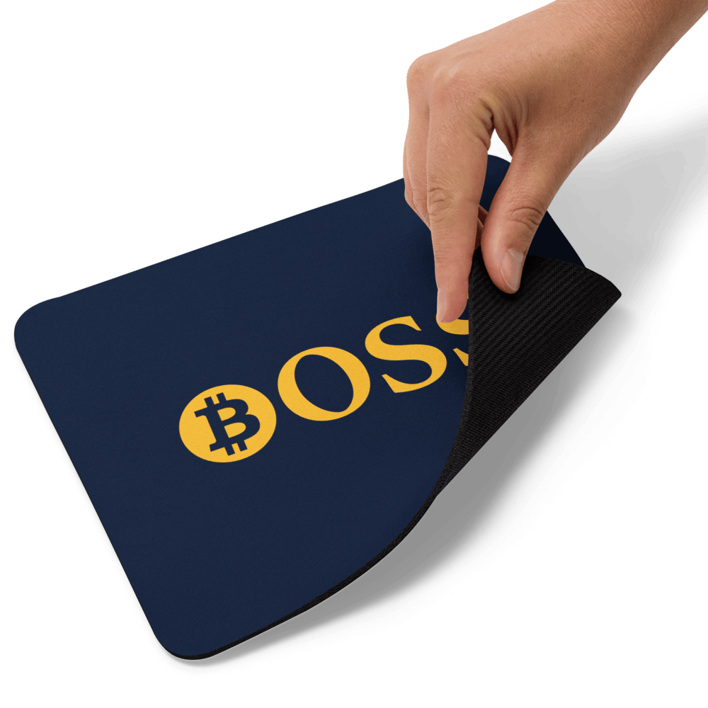 BOSS x Bitcoin Mouse Pad