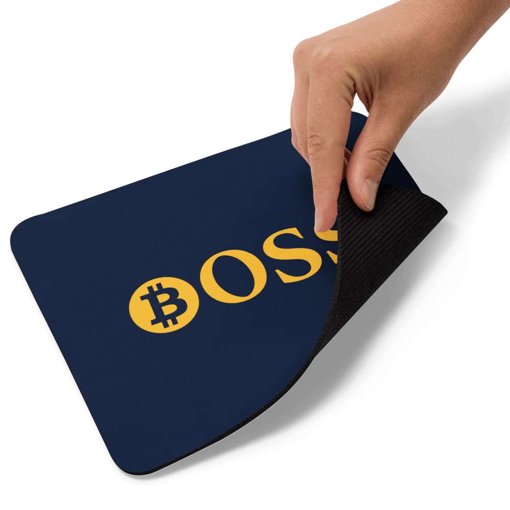 BOSS x Bitcoin Mouse Pad - Image 4