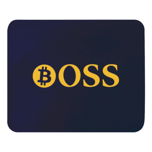 BOSS x Bitcoin Mouse Pad