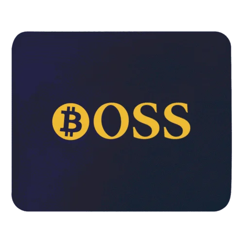 BOSS x Bitcoin Mouse Pad