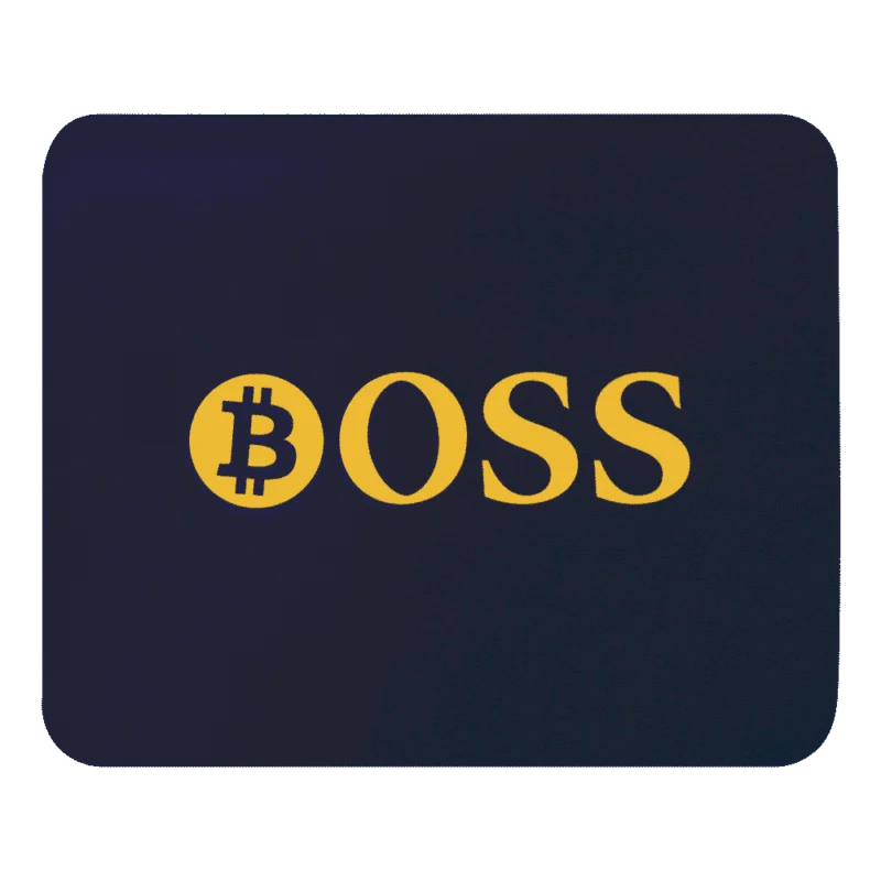 BOSS x Bitcoin Mouse Pad