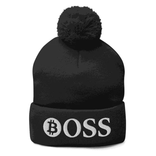 BOSS x Bitcoin Pom-Pom Beanie