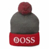 BOSS x Bitcoin Pom-Pom Beanie