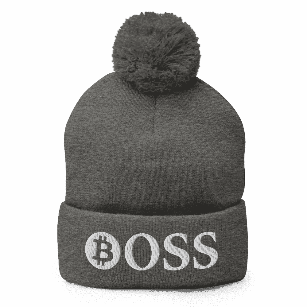 BOSS x Bitcoin Pom-Pom Beanie