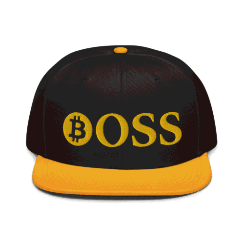 BOSS x Bitcoin Snapback Hat