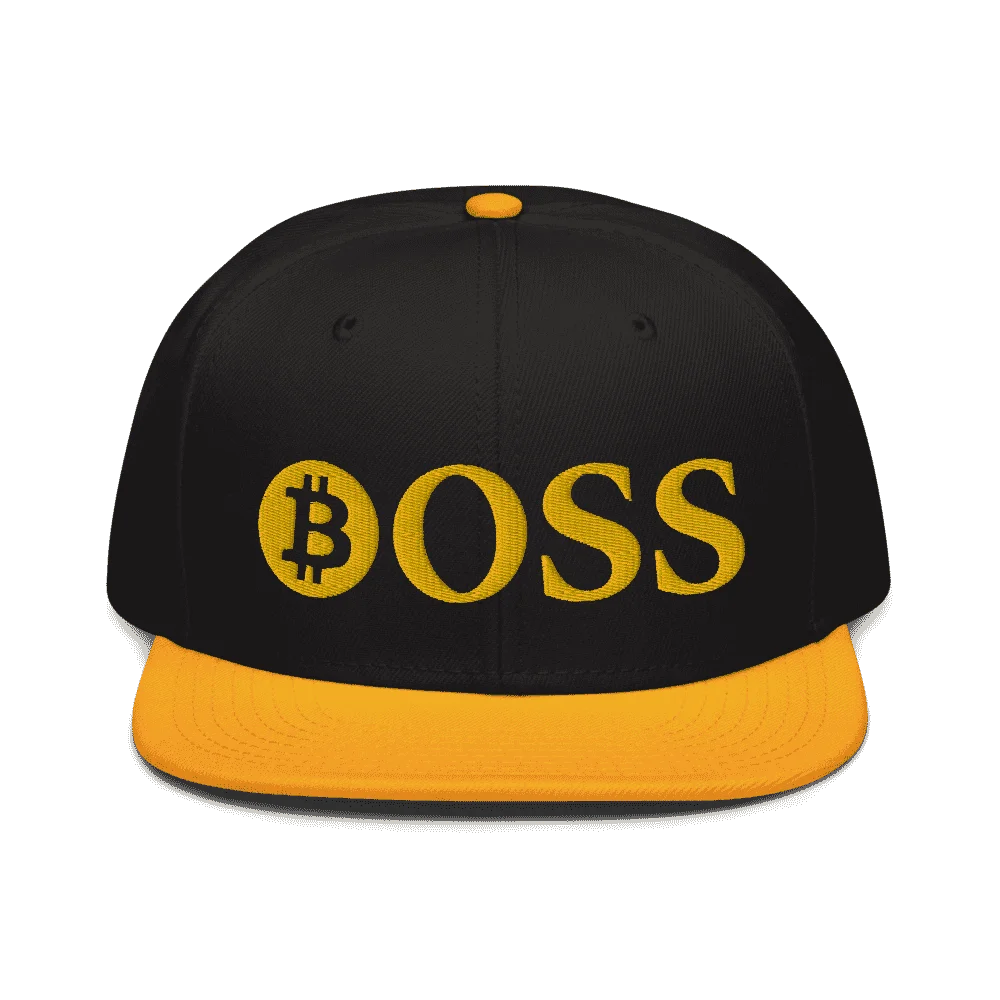 BOSS x Bitcoin Snapback Hat