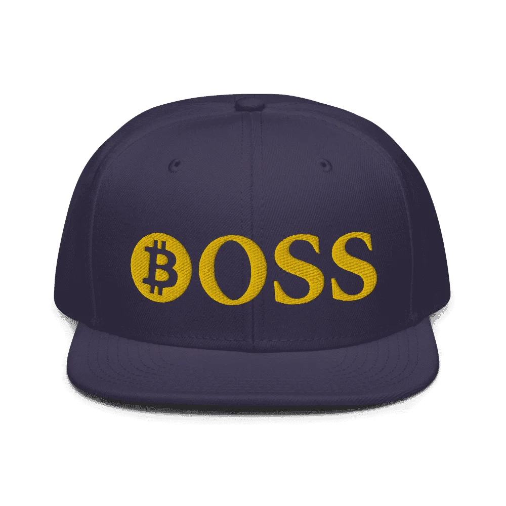 BOSS x Bitcoin Snapback Hat - Image 3