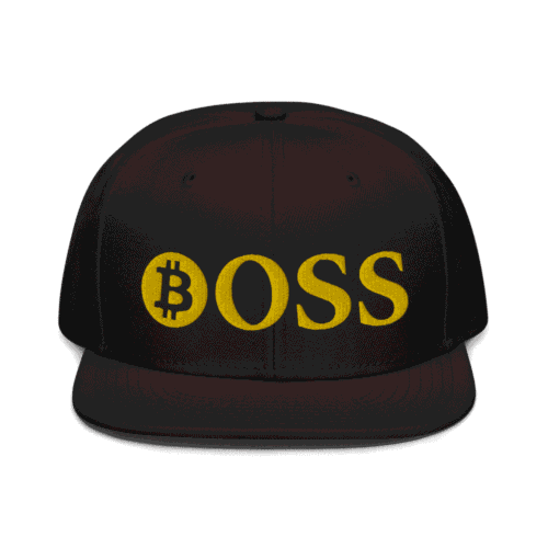 BOSS x Bitcoin Snapback Hat