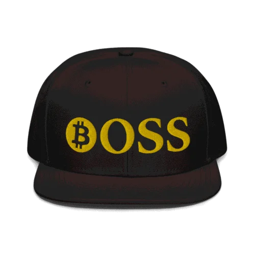 BOSS x Bitcoin Snapback Hat
