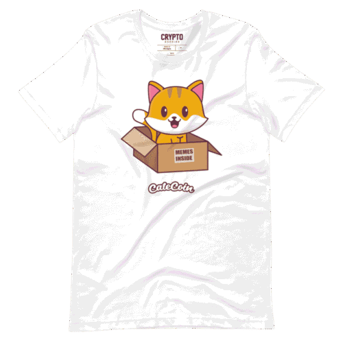 CateCoin x Memes Inside T-Shirt