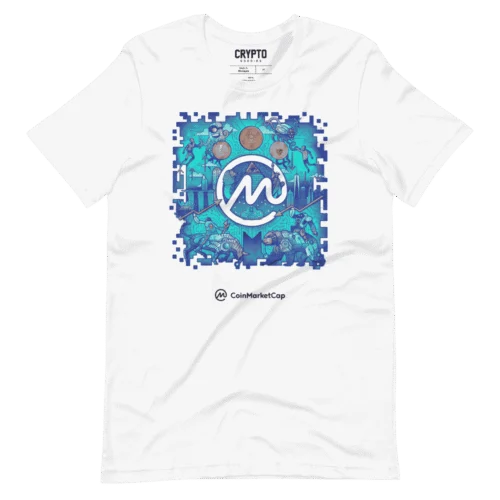 CoinMarketCap Illustration Doodle T-Shirt