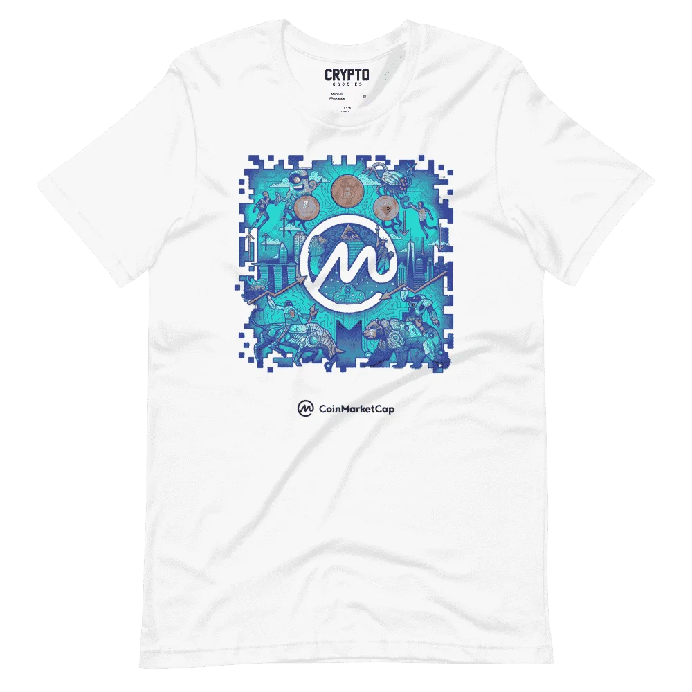 CoinMarketCap Illustration Doodle T-Shirt