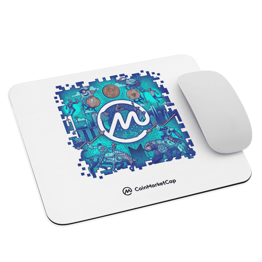 CoinMarketCap Mouse Pad