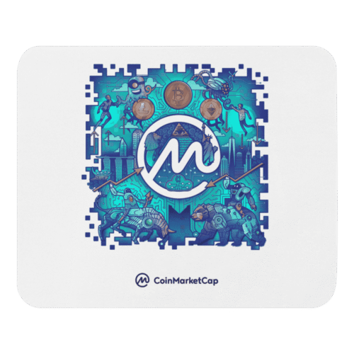 CoinMarketCap Mouse Pad