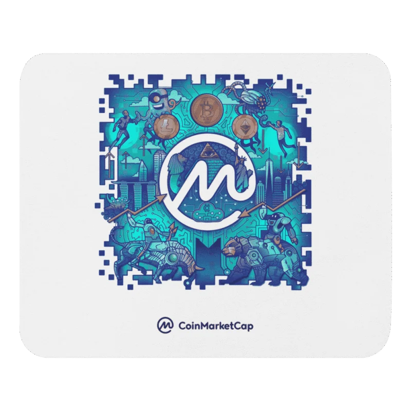 CoinMarketCap Mouse Pad