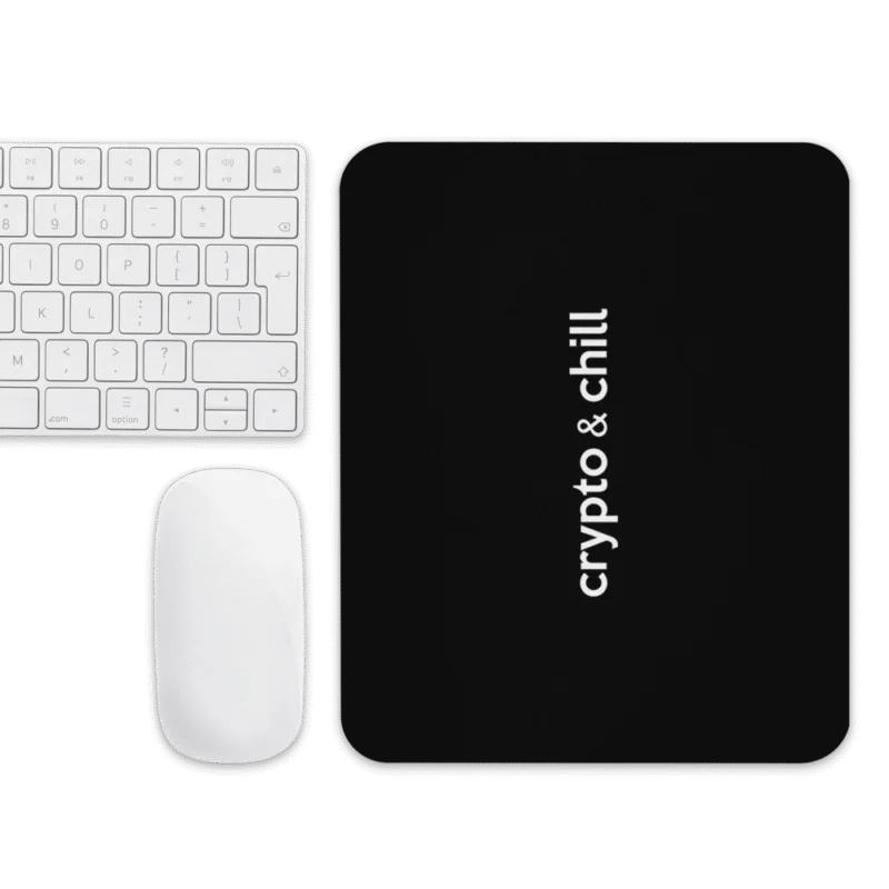 Crypto & Chill Mouse Pad