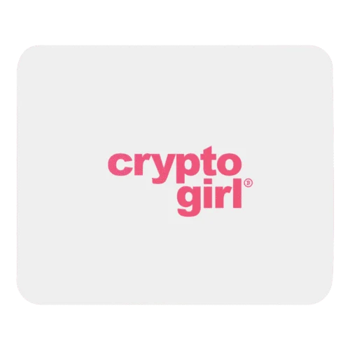 Crypto Girl Mouse Pad