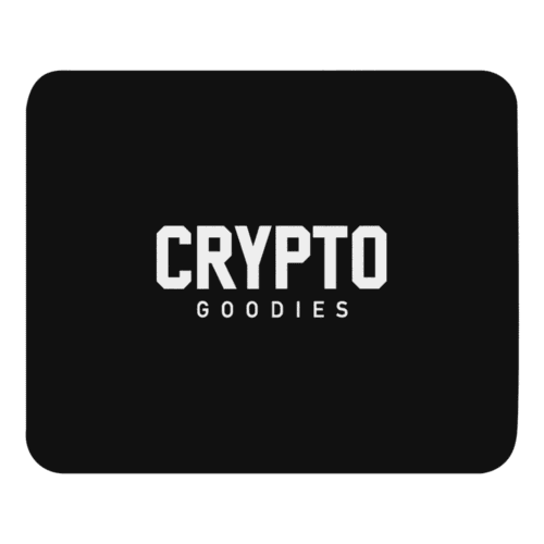 Crypto Goodies x Black Mouse Pad