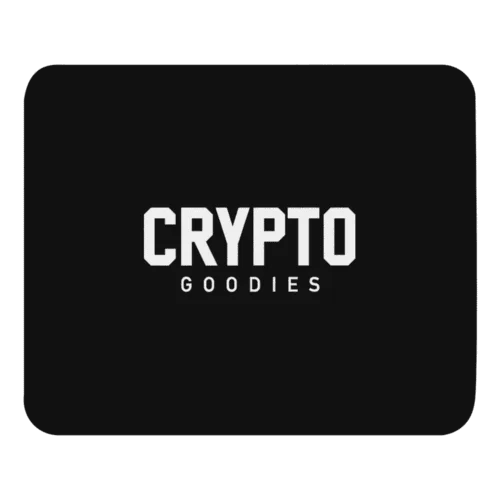 Crypto Goodies x Black Mouse Pad
