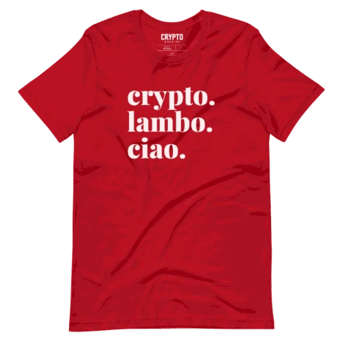 Crypto. Lambo. Ciao. DRK T-Shirt