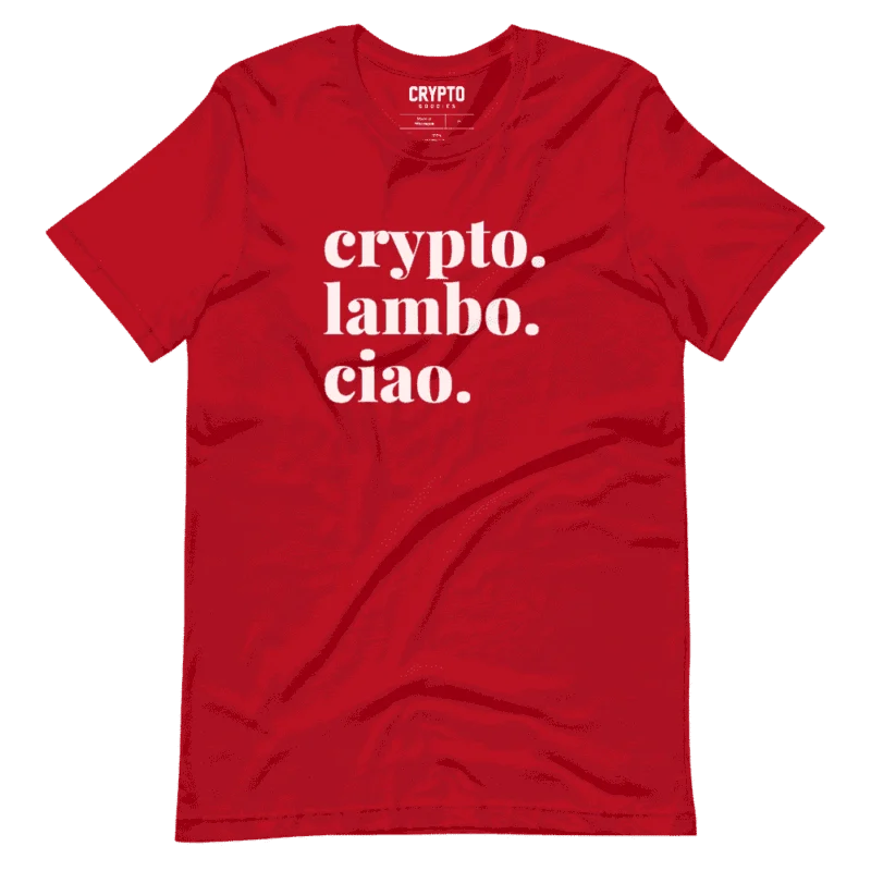 Crypto. Lambo. Ciao. DRK T-Shirt