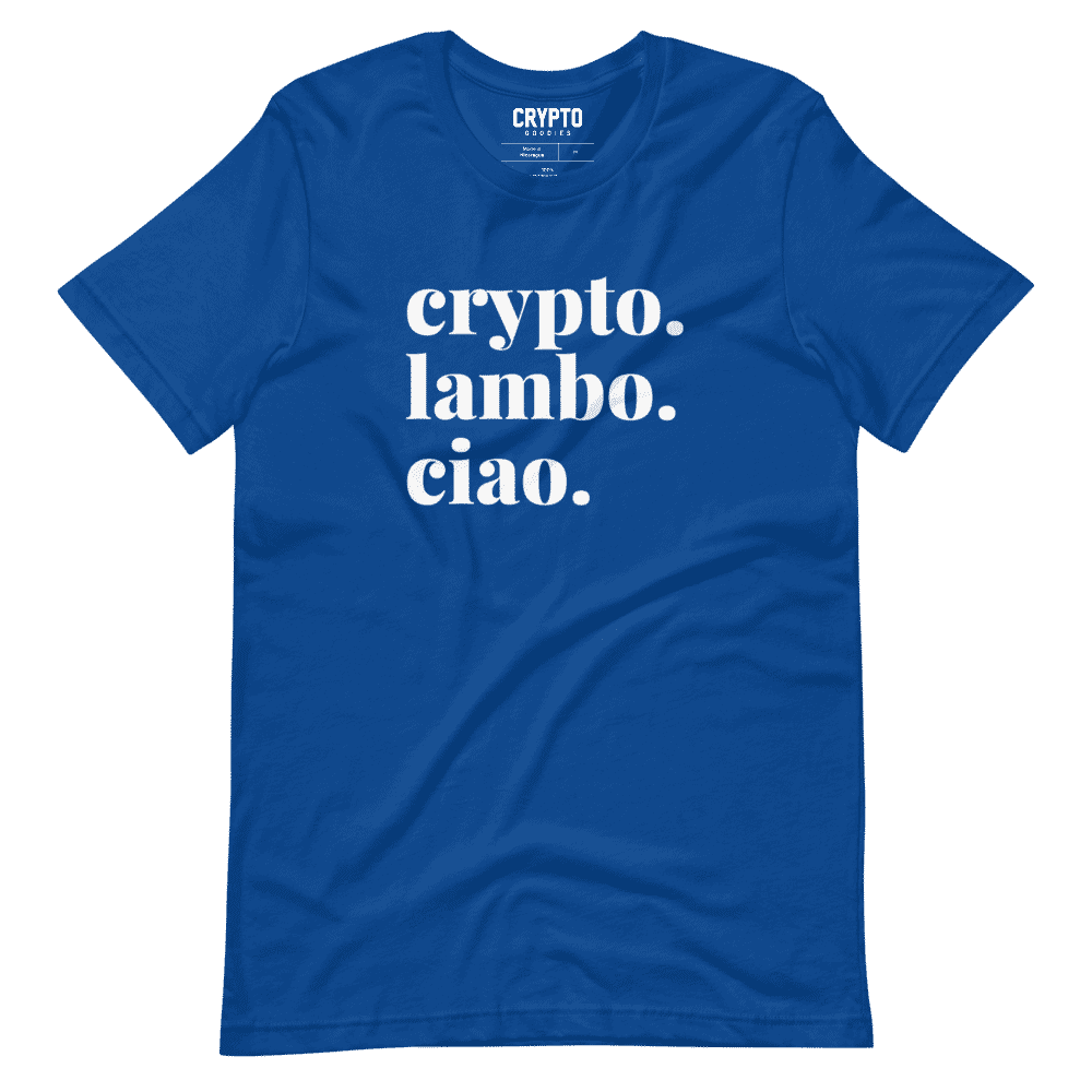 Crypto. Lambo. Ciao. DRK T-Shirt