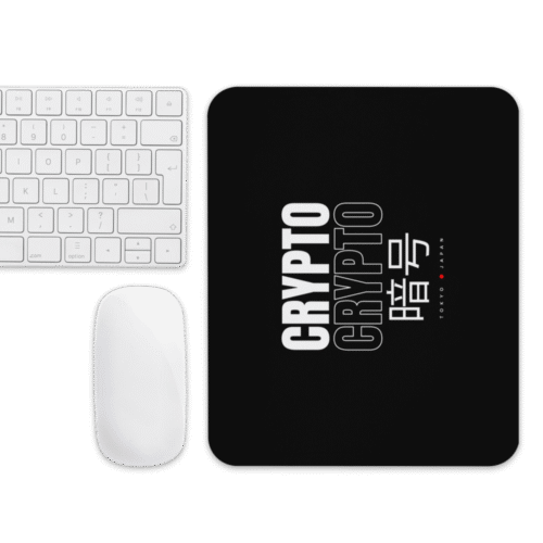 Crypto x Tokyo Japan Mouse Pad