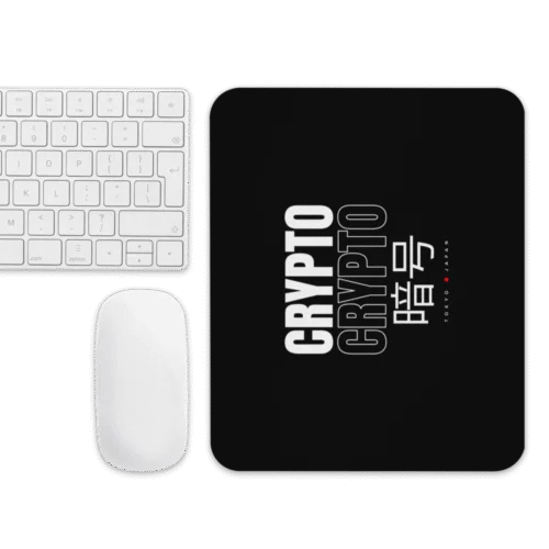 Crypto x Tokyo Japan Mouse Pad