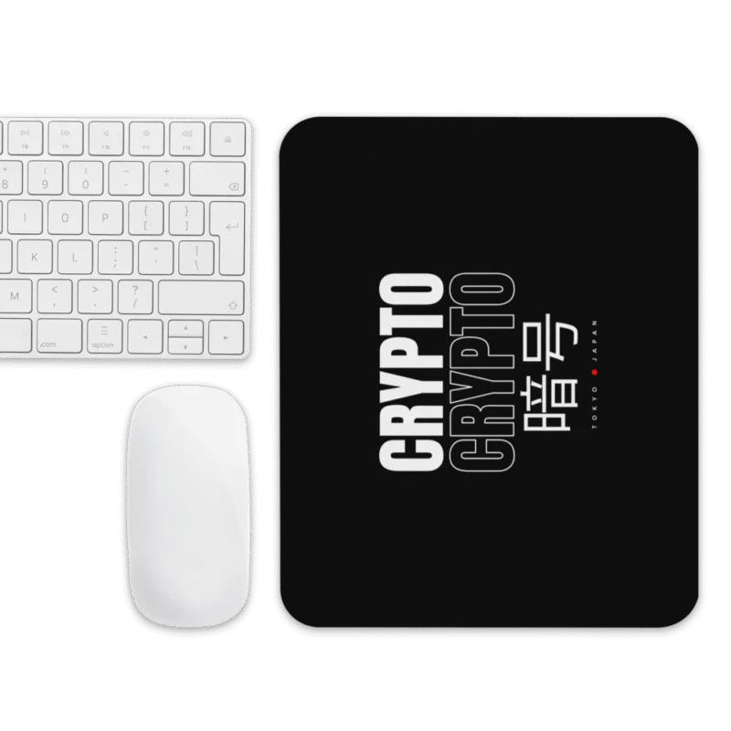 Crypto x Tokyo Japan Mouse Pad